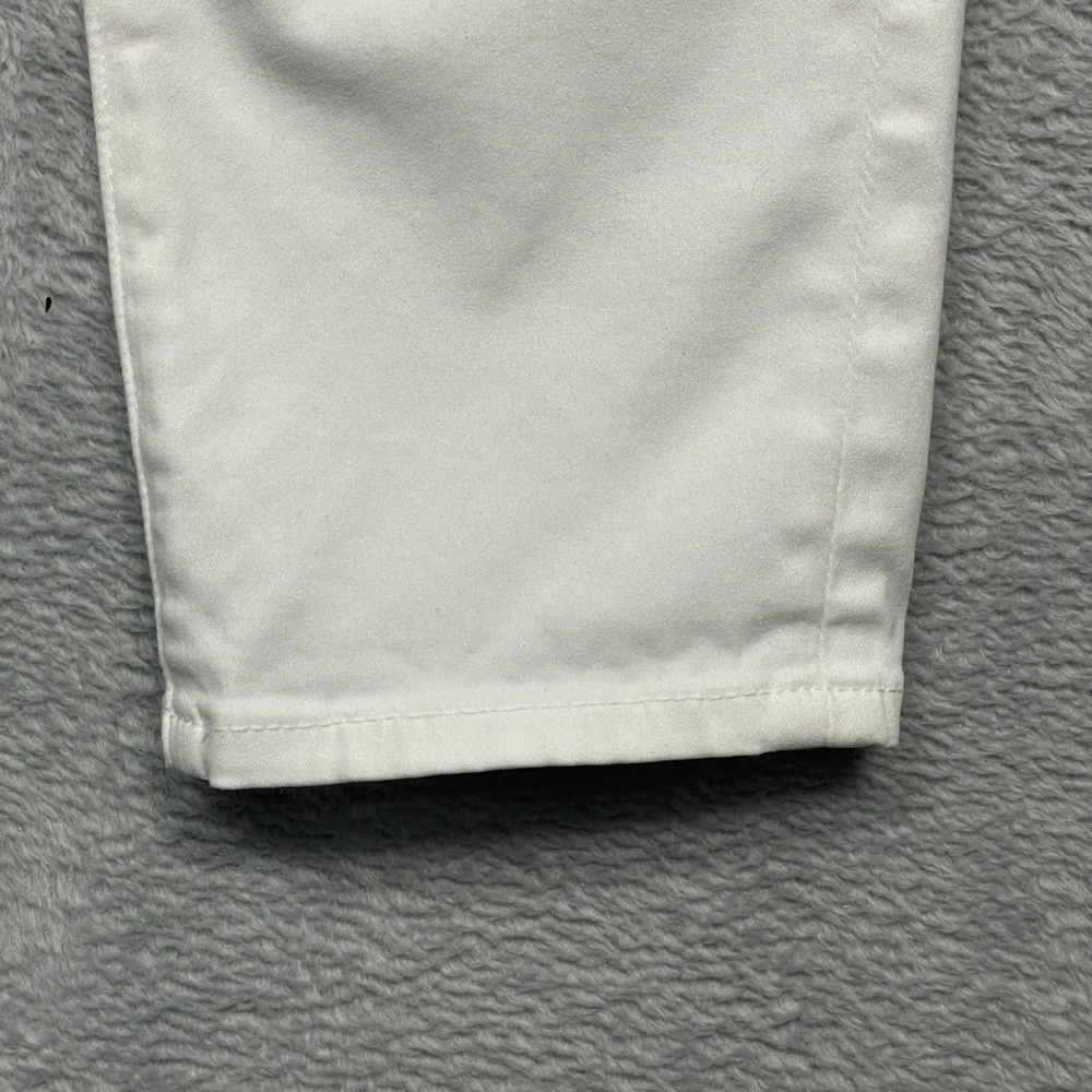 AG Adriano Goldschmied The Prima Crop Jeans Women 25 White Cigarette - Picture 2 of 15